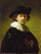 Rembrandt Peale Self portrait with hat oil painting picture wholesale